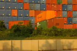 containers d'affrètement, illustration du libre-échange