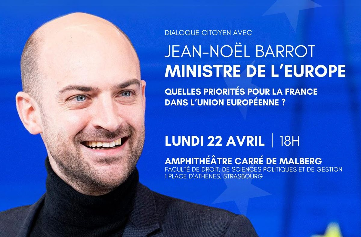 Conférence avec Jean-Noël Barrot