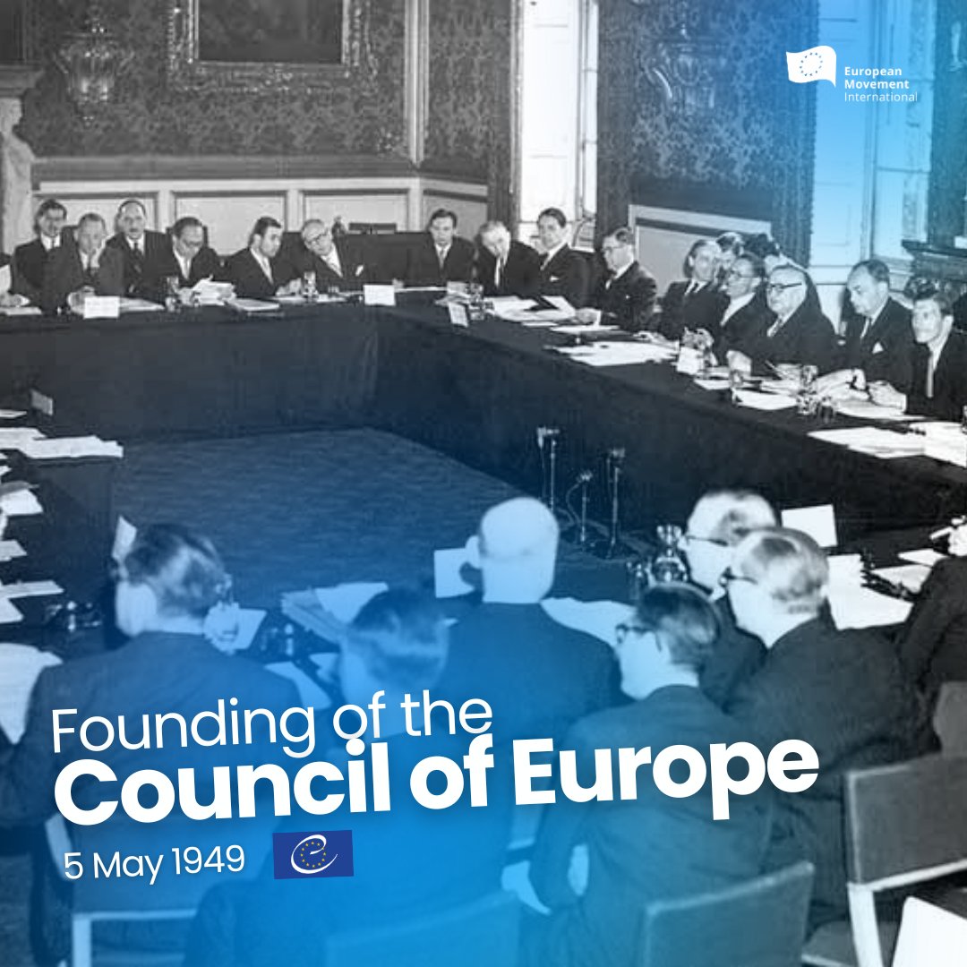 Création du Conseil de l'Europe en 1949