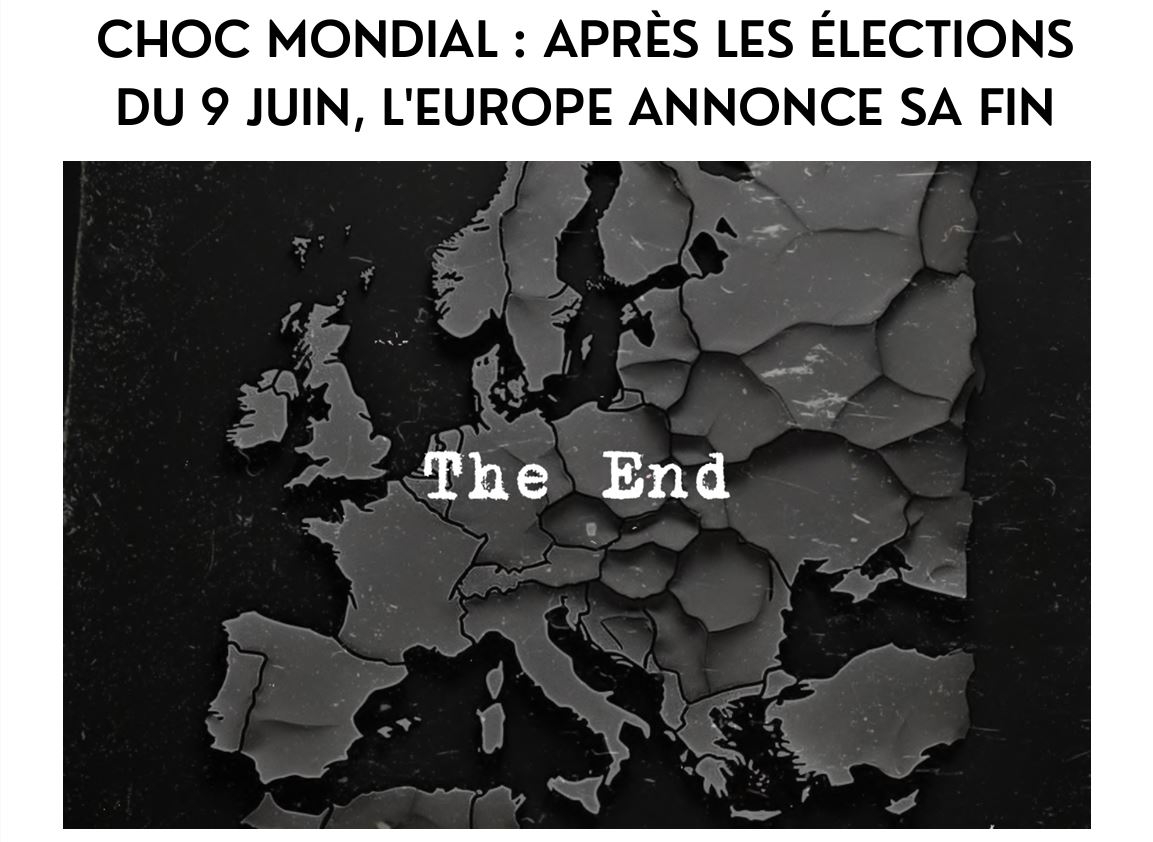 Journal Le Monde sans l'Europe
