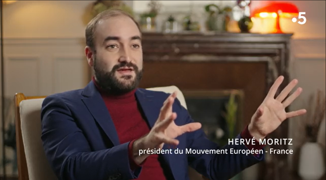 Hervé Moritz sur France 5