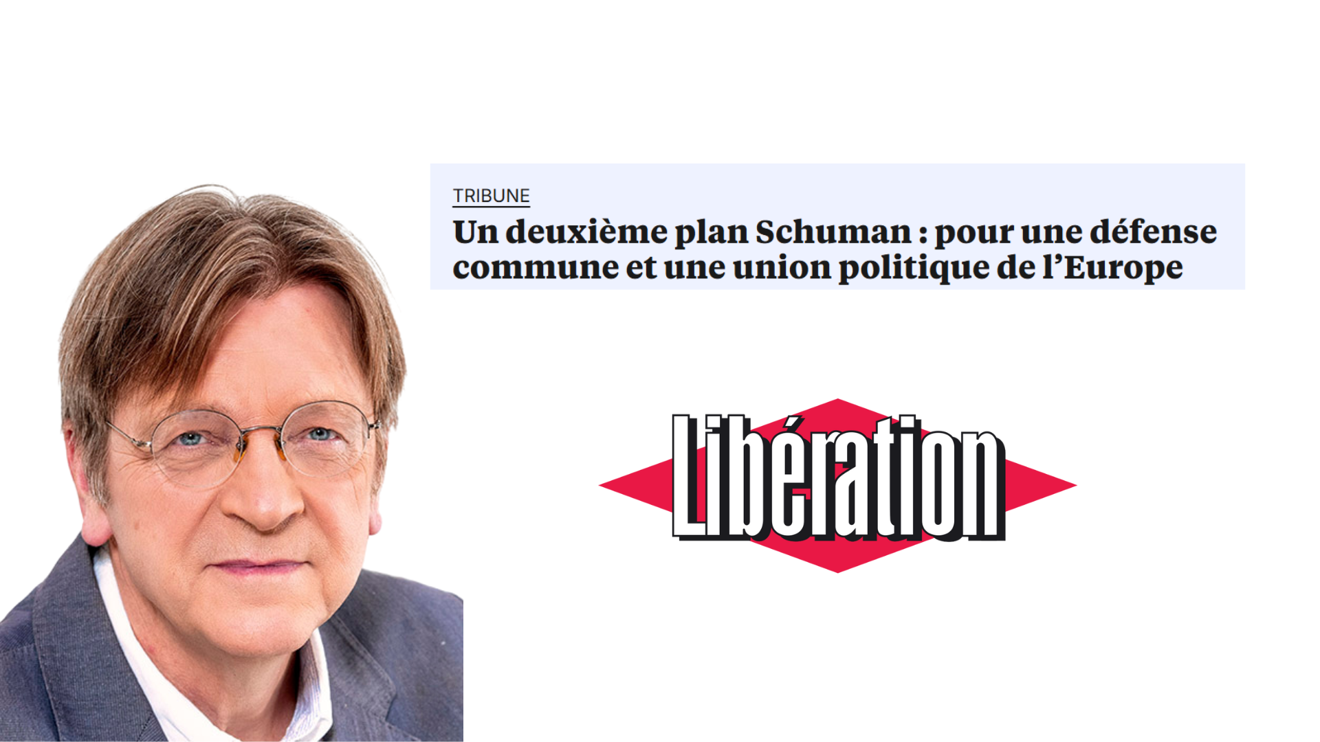 Tribune Libération Mouvement Européen International