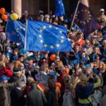manifestation du mouvement Pulse of Europe, illustration via Martin Kraft sur Flickr