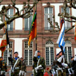 L'Eurocorps, embryon de défense européenne, est un corps d'armée multinational basé à Strasbourg.